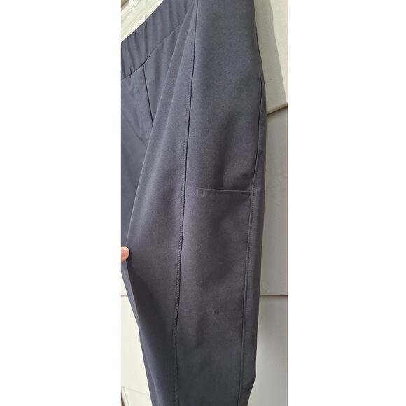 Lane Bryant Elastic Waist Pull on Stretchy Dress Work Office Black Pants Size 18 - Picture 4 of 8